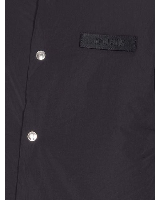 Jacquemus Blue Puffer Jacket for men