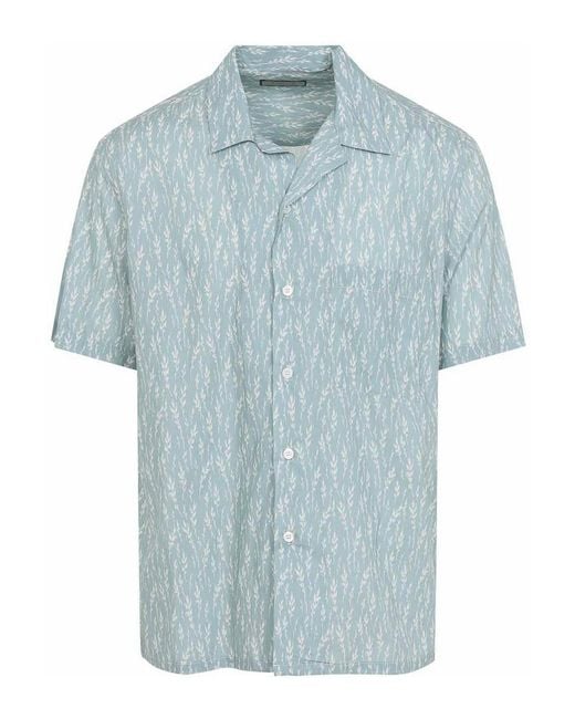 Canali Blue Shirt for men