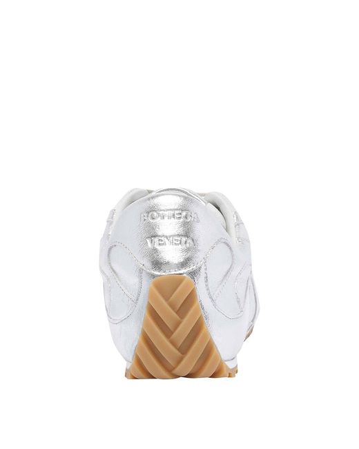 Bottega Veneta White Orbit Flash Sneakers for men