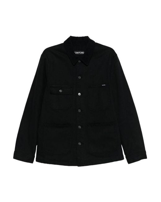 Blazer Elegante Tom Ford de hombre de color Black
