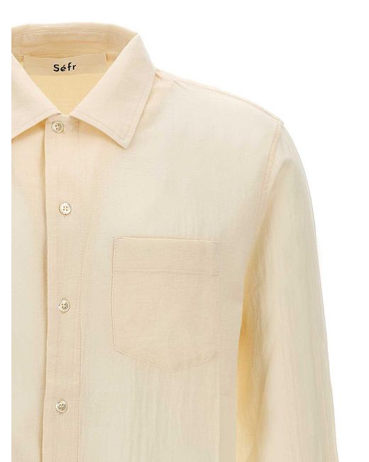 Seafarer White Leo Shirt for men