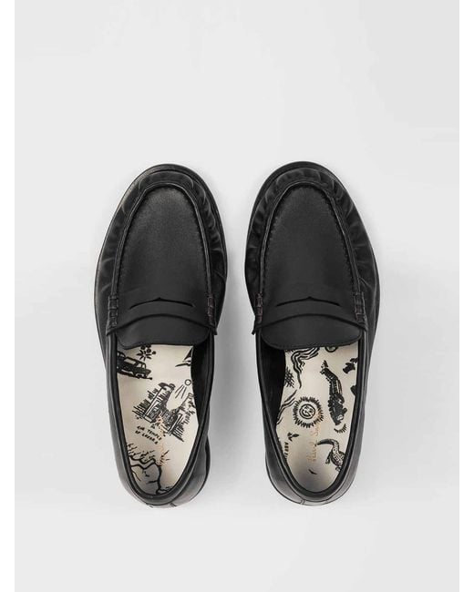 Paul Smith Black Mocassini Faron for men