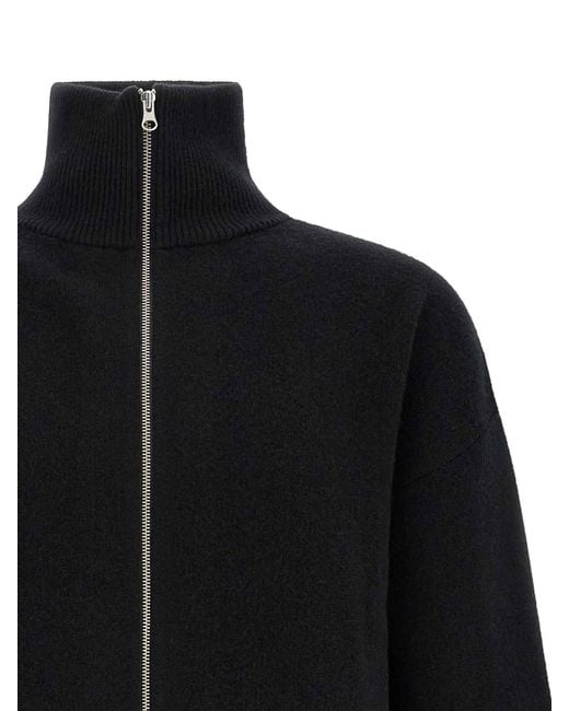 Extreme Cashmere Black N319 Xtra Out' Cardigan for men