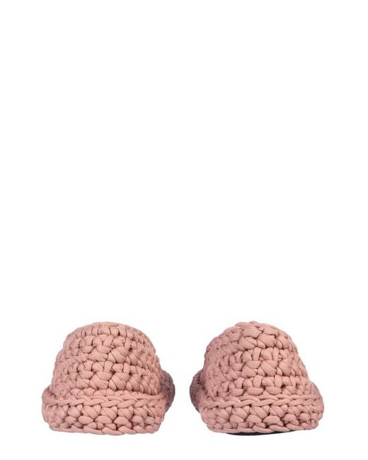 N°21 Pink Braided Sneakers