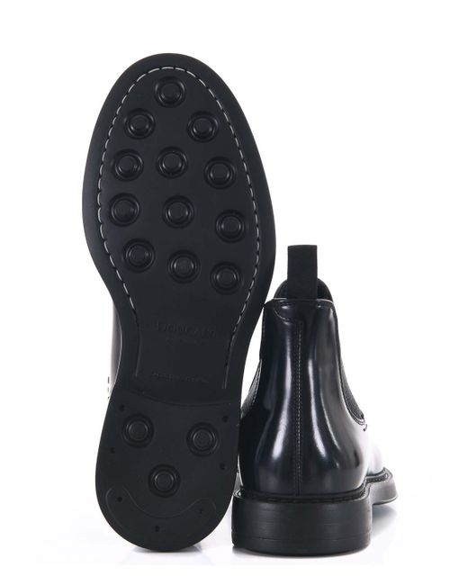 Doucal's Black Doucals Ankle Boots for men