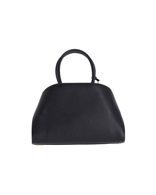 Ferragamo Black Average Two -Tone Bag
