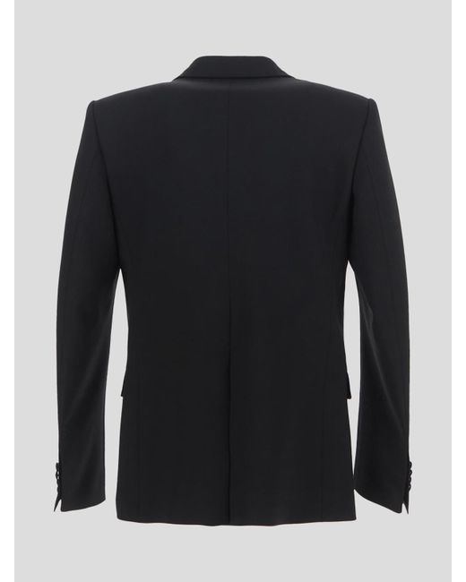 Dolce & Gabbana Black Tailored Jacket for men