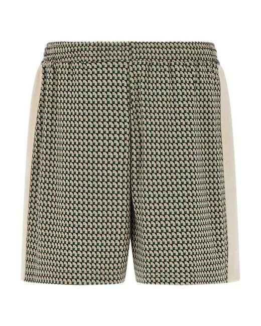 Wales Bonner Green 'Power Short' Shorts for men