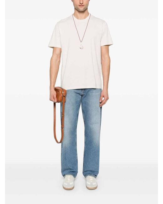 Maison Margiela White Cotton T-Shirt (Pack Of Three) for men