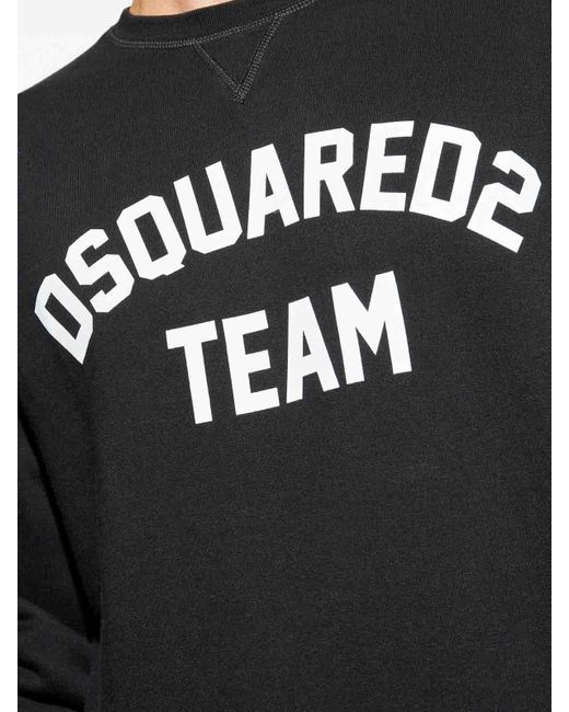 DSquared² Black Sweatshirt for men