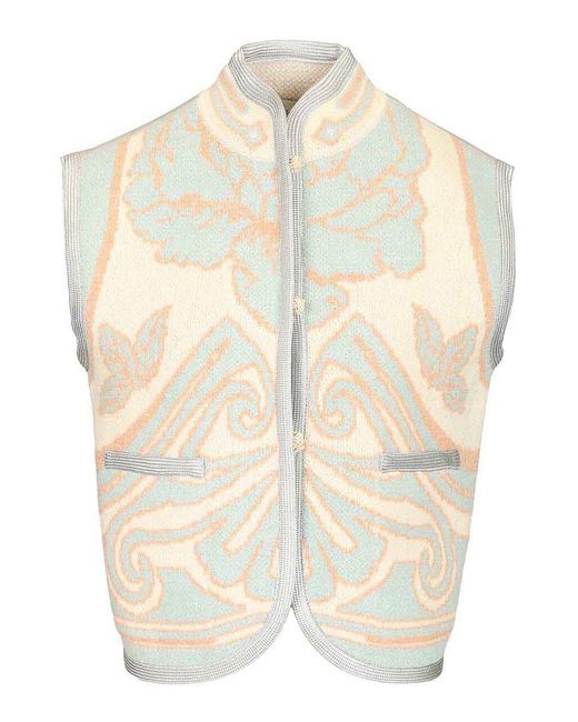 Forte_forte White Peony My Love Vest