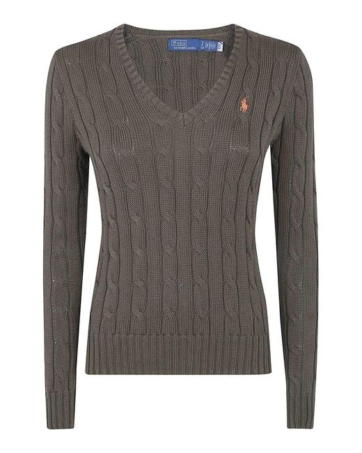 Polo Ralph Lauren Gray Kimberly Long Sleeves Pullover