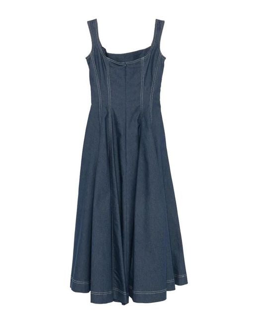 CRI.DA Blue Midi Dress