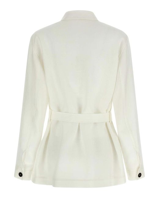 Tagliatore White J-Lauren Jacket