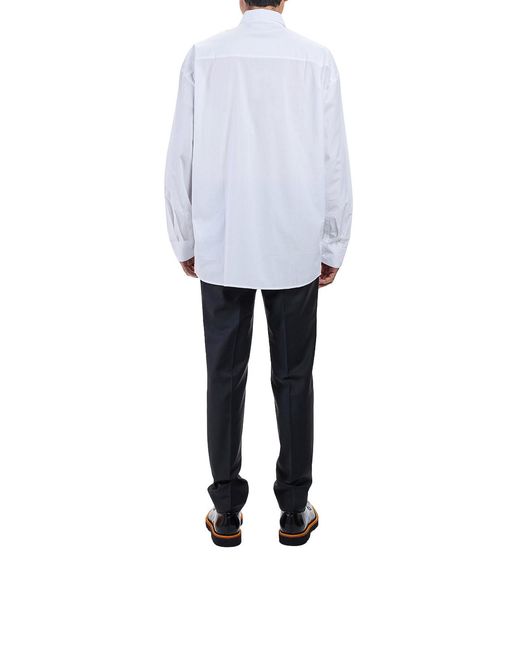 Karl Lagerfeld White Photo Karl Shirt for men