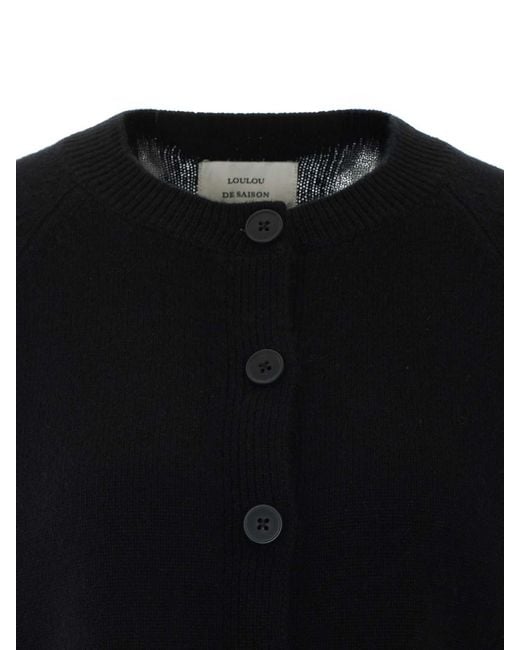 Loulou de Saison Black Heike Cardigan