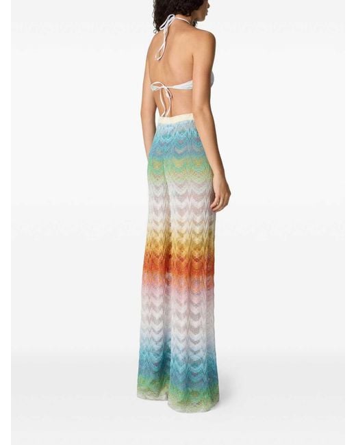 Missoni Green Patterned Trousers