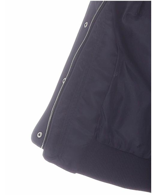KENZO Blue Tech Fabric Bomber Jacket