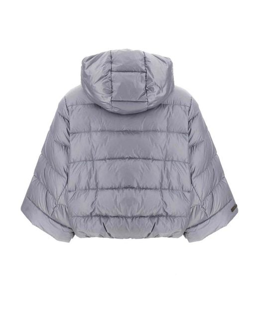 Peserico Gray Cape Down Jacket