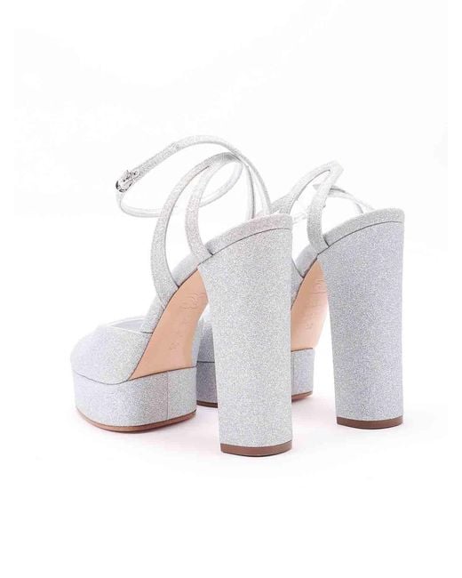 Casadei White Sandals