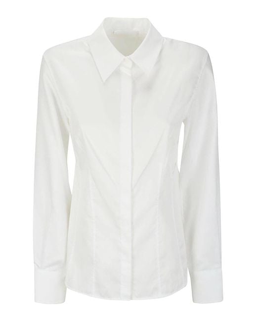 Helmut Lang White Cotton Shirt