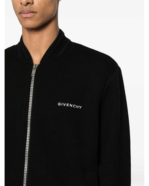 Givenchy Black Bomber Jacket for men