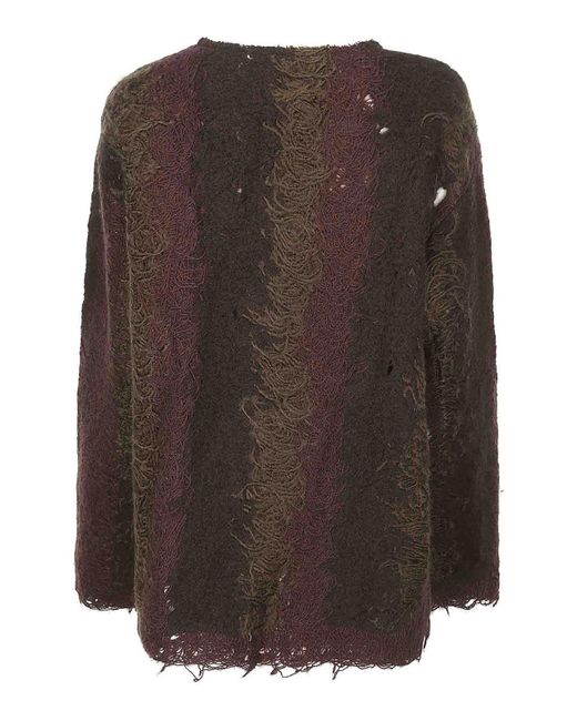VITELLI Brown Doomboh Core Sweater