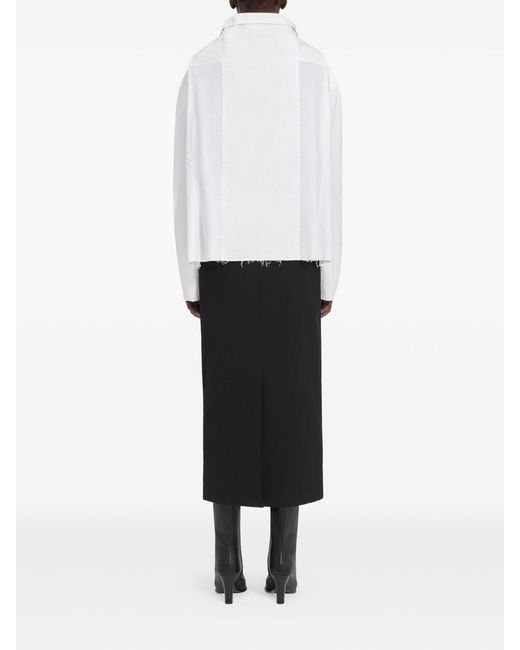 MM6 by Maison Margiela White Shirt