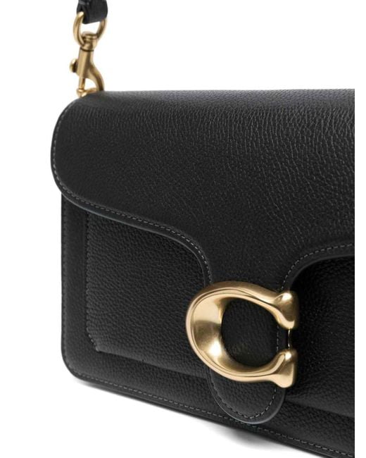 COACH Black Tabby 26 Leather Shoulder Bag