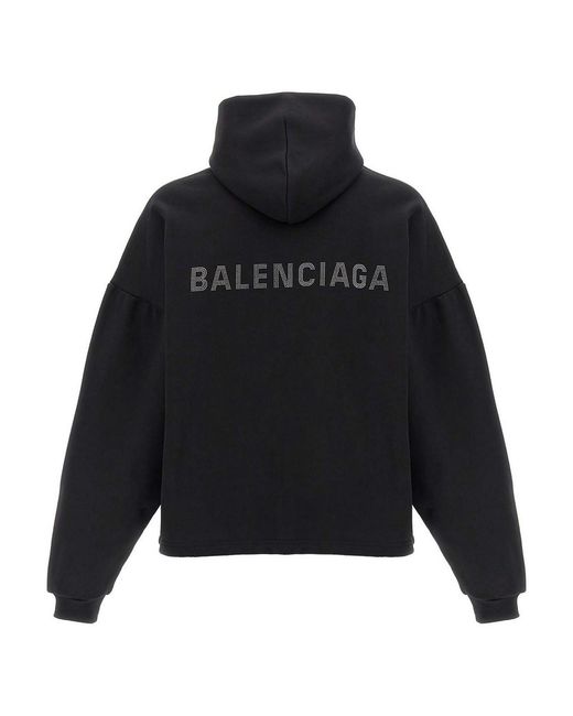 Balenciaga Blue Hoodie for men