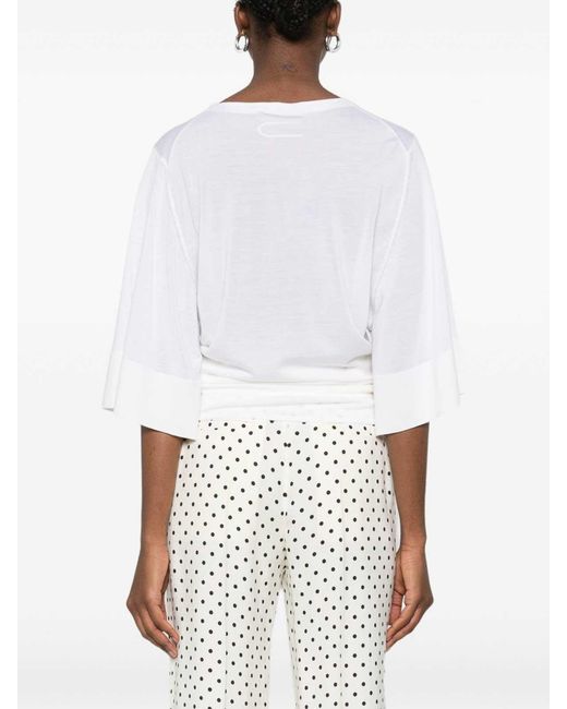 Jacquemus White Mananco Knitwear