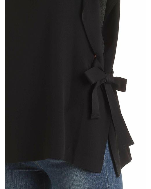McQ Alexander McQueen Black Haruko Top