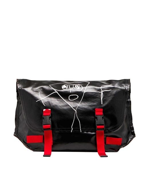 Plan C Red Pili And Messenger Bag