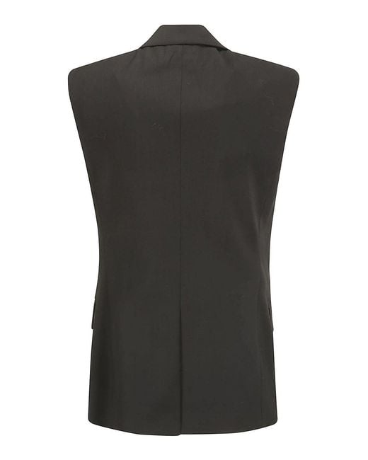 Helmut Lang Black Vests