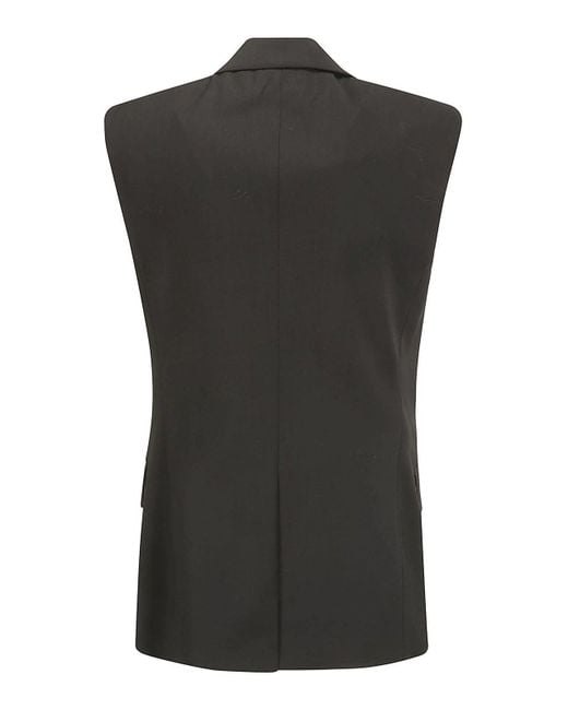 Helmut Lang Black Vests