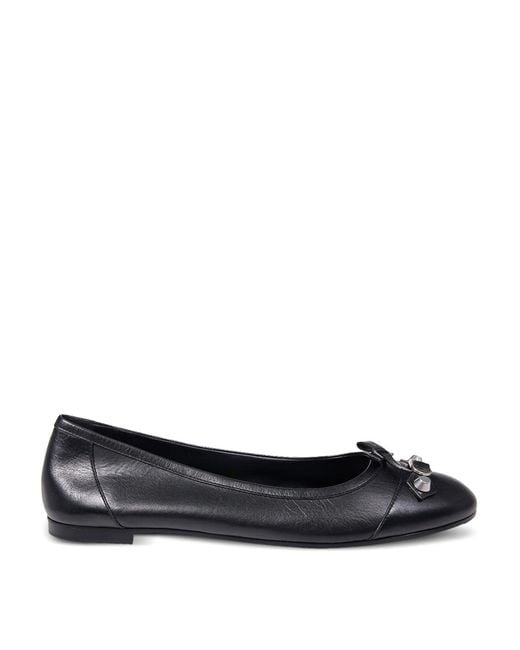 Balenciaga Black City Up Ballerina