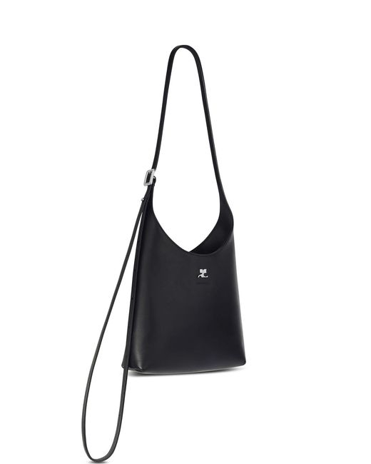 Borsa Tote Piccola di Courreges in Black