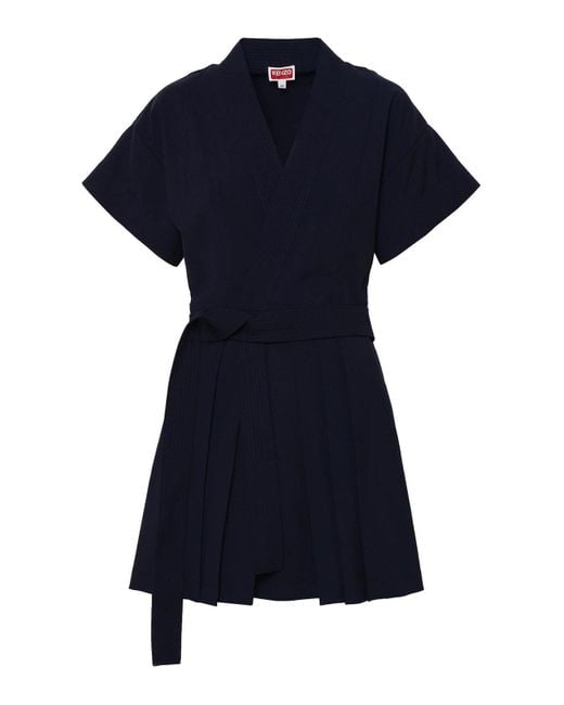 KENZO Blue Mini Dresses