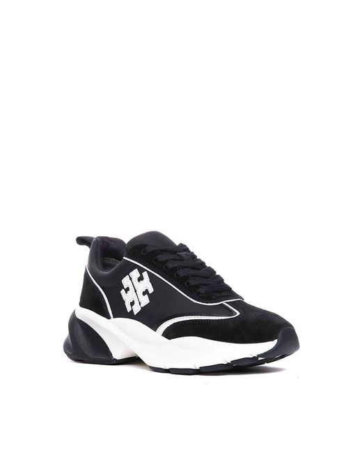 Tory Burch Black Good Luck Sneakers