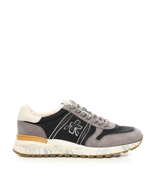 Premiata Gray Lander 7207 Sneakers for men