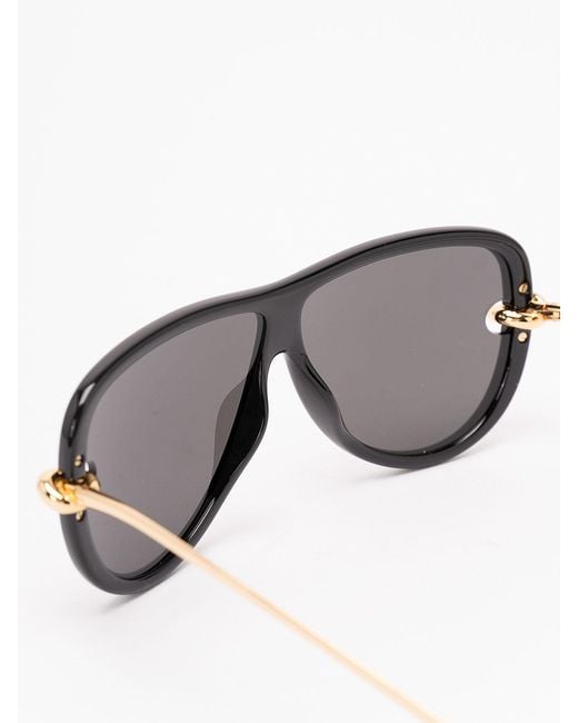 Bottega Veneta Black Sunglasses