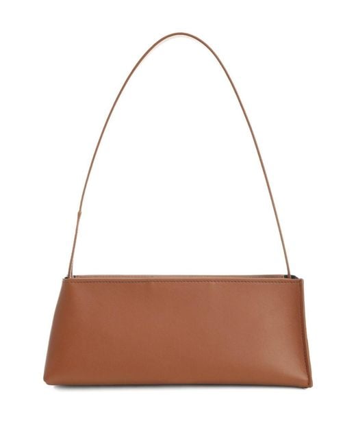 Marni Brown Leather Shoulder Bag