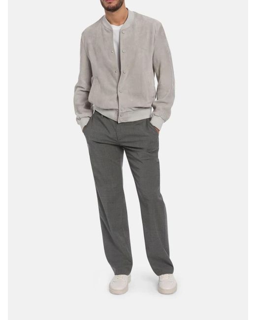 Dondup Gray Bomber for men
