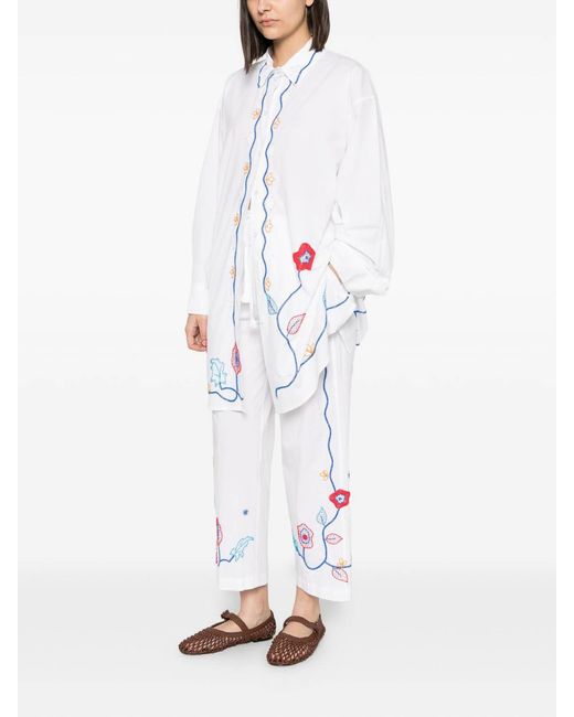 Forte_forte White Casual Jacket