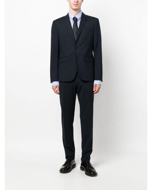 DSquared² Blue Single-breasted Two-piece Suit for men