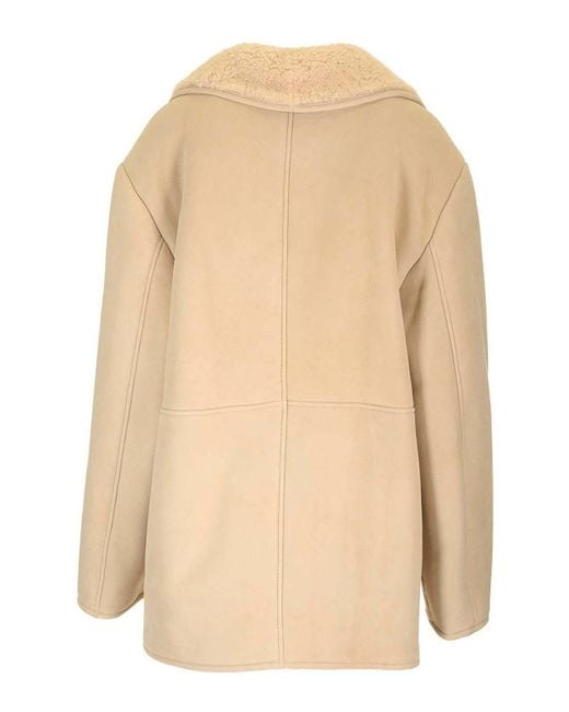 Loulou de Saison Natural Shearling Coat