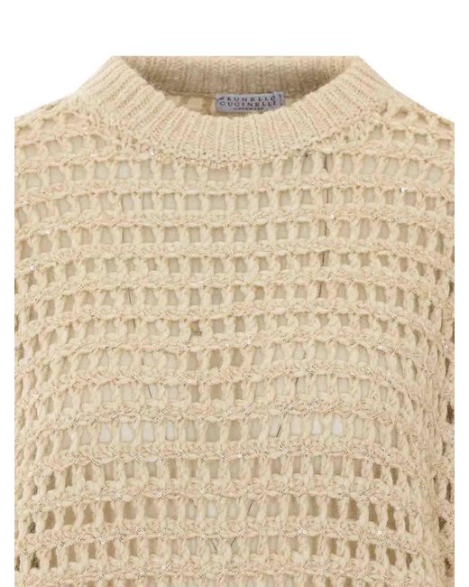 Brunello Cucinelli Natural Sweater
