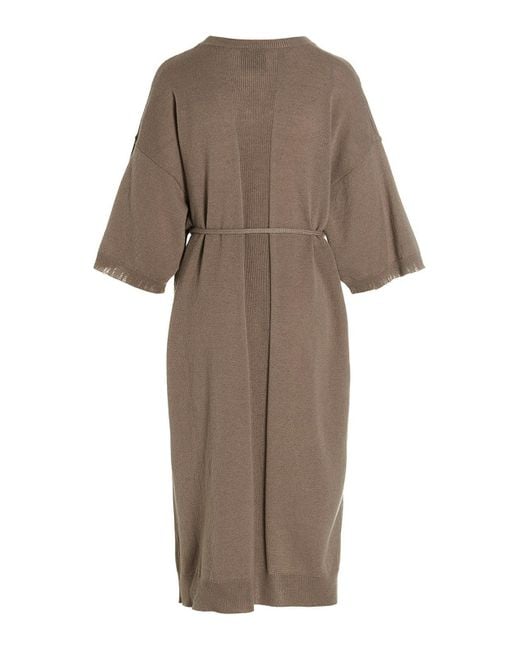 Nude Natural Knit Long Dress