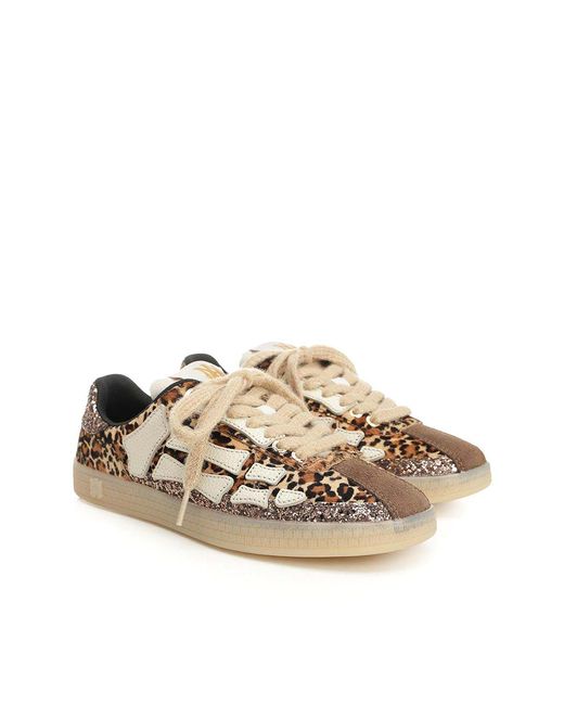 Amiri Multicolor Leopard Pacific Sneaker