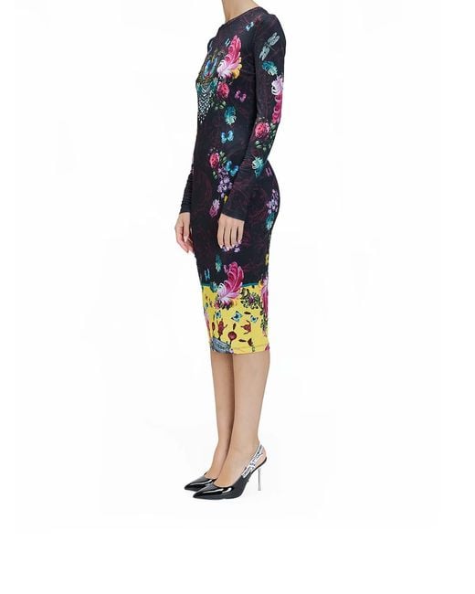 Versace Jeans Couture Blue Dress